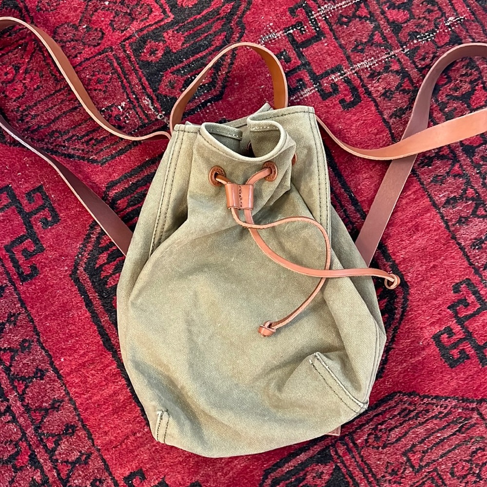 Madewell canvas backpack